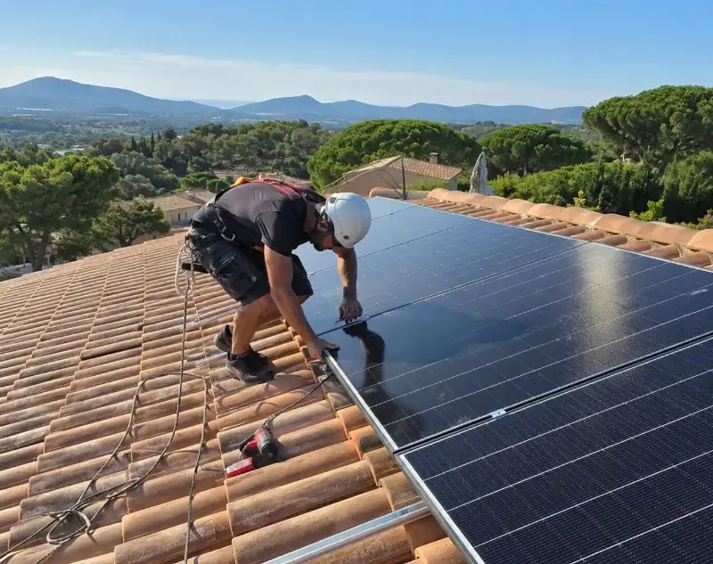 Installateur panneaux solaires Monpazier — pose photovoltaïque sur toiture