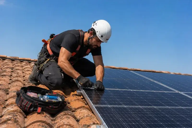 Maintenance et monitoring de panneaux solaires à Monpazier